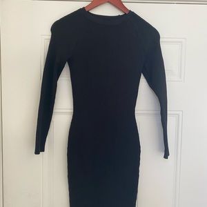 Ribbed bodycon dress